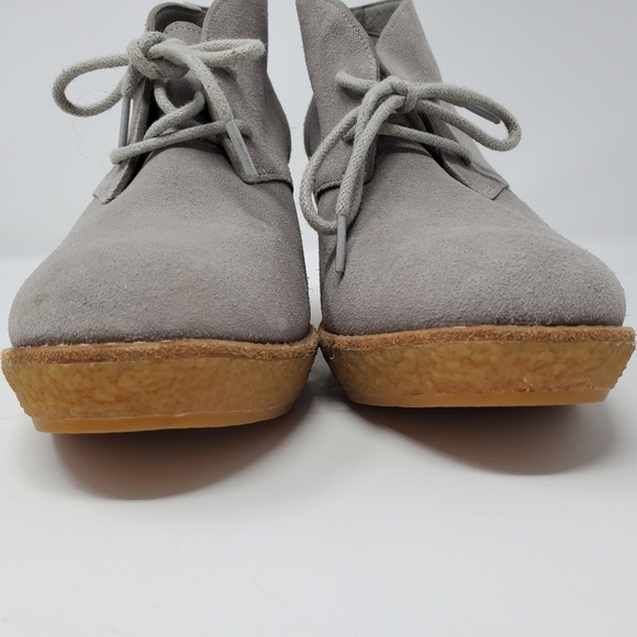 COLE HAAN- Suede Wedge Booties- Women's- Size 6.5B - Picture 4 of 13